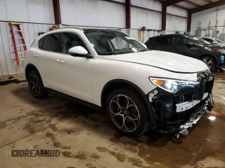 2019 Alfa Romeo Stelvio Ti z VIN ZASPAKBN4K7C49127, wystawiony jako Copart lot #57079975 z przebiegiem 55 557 mil mil oraz Szkoda całkowita • Salvage title. Historia ofert i sprzedaży dostępna na DreamBid. Obrazek 4.