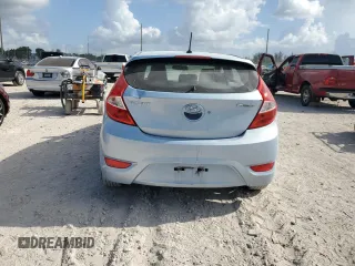 2012 Hyundai Accent SE with VIN KMHCU5AE3CU012287, listed as a Copart auction lot 60224945 with 62,583 mi miles and Salvage title. Bid and sale history available at DreamBid. Image 6.