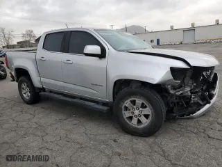 2020 Chevrolet Colorado 2WD Work Truck with VIN 1GCGSBEA9L1163024, listed as a Copart auction lot 44731445 with 76,154 mi miles and Salvage Title. Bid and sale history available at carsss.com. Image 4.