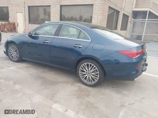 2022 Mercedes-Benz CLA with VIN W1K5J4GB5NN250836, listed as a IAAI auction lot 41893875 with 10,693 mi miles. Bid and sale history available at carsss.com. Image 3.