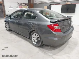 2012 Honda Civic Sdn LX with VIN 2HGFB2F57CH311381, listed as a IAAI auction lot 41850402 with 159,996 mi miles. Bid and sale history available at carsss.com. Image 3.