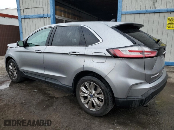 2022 Ford Edge Titanium with VIN 2FMPK4K99NBA39747, listed as a Copart auction lot 48945455 with 116,520 mi miles and Salvage Title. Bid and sale history available at carsss.com. Image 2.
