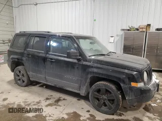 2013 Jeep Patriot Latitude with VIN 1C4NJPFB4DD255625, listed as a Copart auction lot 45114545 with 174,760 mi miles and Salvage Title. Bid and sale history available at carsss.com. Image 4.