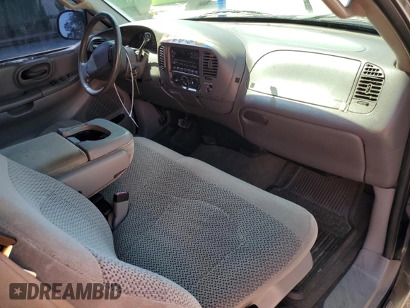 2001 Ford F-150 XL with VIN 1FTRX17W81NA24523, listed as a Copart auction lot 60287715 with Not provided miles and Salvage title. Bid and sale history available at DreamBid. Image 8.