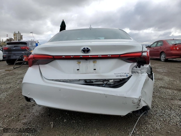 2021 Toyota Avalon Hybrid Limited with VIN 4T1DA1AB7MU004335, listed as a Copart auction lot 48519535 with 27,130 mi miles and Salvage Title. Bid and sale history available at carsss.com. Image 6.