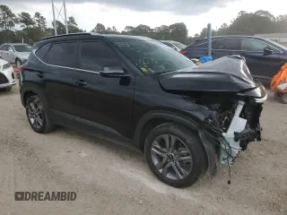 2022 Kia Seltos S with VIN KNDEU2AA1N7289689, listed as a Copart auction lot 60282095 with 55,215 mi miles and Salvage title. Bid and sale history available at DreamBid. Image 4.