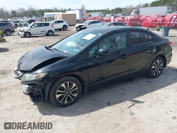2013 Honda Civic EX with VIN 19XFB2F80DE253927, listed as a IAAI auction lot 41834659 with 177,558 mi miles and . Bid and sale history available at DreamBid. Image 17.