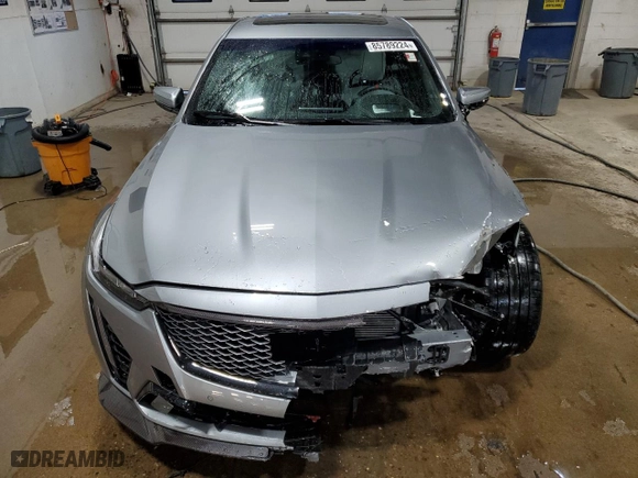 2023 Cadillac CT5-V Blackwing with VIN 1G6DY5R69P0810884, listed as a Copart auction lot 85789224 with 3,307 mi miles and Salvage Title. Bid and sale history available at carsss.com. Image 5.