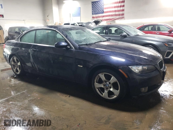 2009 BMW 3 Series 328i with VIN WBAWR33559P343090, listed as a Copart auction lot 41412235 with 175,828 mi miles and Salvage title. Bid and sale history available at DreamBid. Image 4.