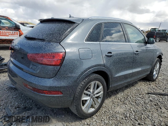 2016 Audi Q3 Premium Plus with VIN WA1EFCFS4GR005328, listed as a Copart auction lot 49537363 with 94,986 mi miles. Bid and sale history available at carsss.com. Image 3.