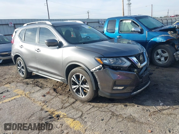 2018 Nissan Rogue S with VIN 5N1AT2MT9JC734272, listed as a IAAI auction lot 41207863 with 96,383 mi miles. Bid and sale history available at carsss.com. Image 1.