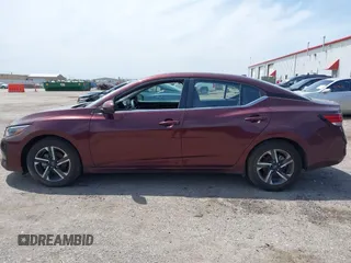 2024 Nissan Sentra SV with VIN 3N1AB8CV7RY289159, listed as a IAAI auction lot 42188115 with 16,941 mi miles. Bid and sale history available at carsss.com. Image 14.