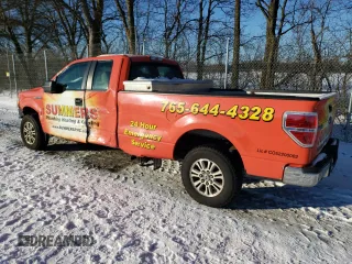 2014 Ford F-150 XL with VIN 1FTVX1EF6EKD36882, listed as a Copart auction lot 88322845 with 205,422 mi miles and Salvage title. Bid and sale history available at DreamBid. Image 2.