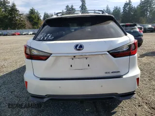 2018 Lexus RX with VIN 2T2BGMCA1JC029266, listed as a Copart auction lot 47307255 with 58,449 mi miles and Salvage Title. Bid and sale history available at carsss.com. Image 6.