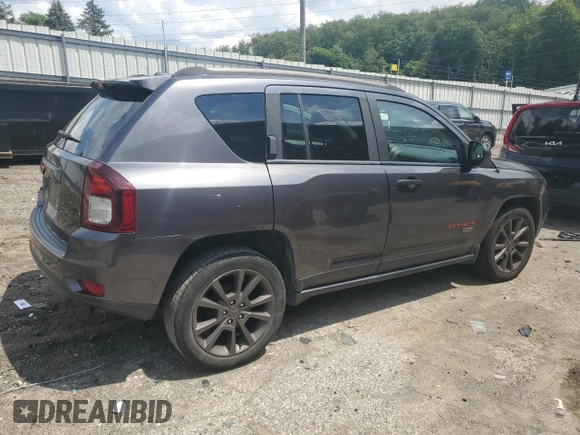 2016 Jeep Compass Sport с VIN 1C4NJCBB8GD800616, выставлен на аукционе Copart как лот 67106944 с пробегом 102 453 миль миль и Списание • Salvage title. История ставок и продаж доступна на DreamBid. Изображение 3.
