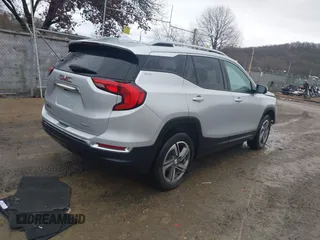 2021 GMC Terrain SLT with VIN 3GKALVEV2ML332953, listed as a IAAI auction lot 41112119 with 84,344 mi miles and . Bid and sale history available at carsss.com. Image 4.