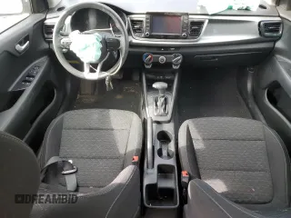 2020 Kia Rio LX with VIN 3KPA24AD1LE286105, listed as a Copart auction lot 53278155 with 0 mi miles and Salvage Title. Bid and sale history available at carsss.com. Image 8.