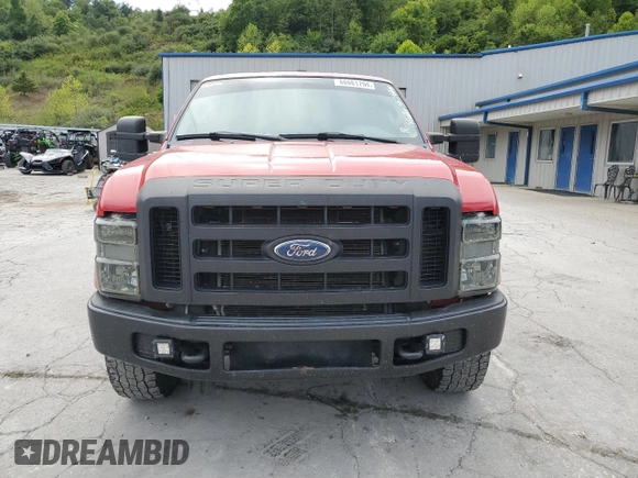 2010 Ford F-250 XL with VIN 1FTNF2B58AEA35902, listed as a Copart auction lot 66661294 with 134,687 mi miles and Salvage title. Bid and sale history available at DreamBid. Image 5.