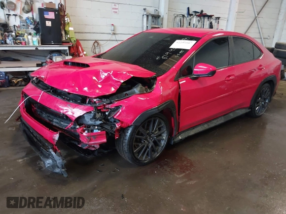 2023 Subaru WRX Premium with VIN JF1VBAH66P8819465, listed as a IAAI auction lot 42259587 with 15,016 mi miles and . Bid and sale history available at DreamBid. Image 2.