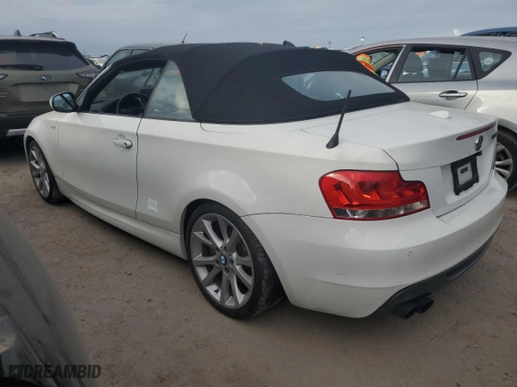 2012 BMW 1 Series 135i with VIN WBAUN7C54CVM26846, listed as a Copart auction lot 76630164 with 0 mi miles and Non Repairable. Bid and sale history available at carsss.com. Image 2.