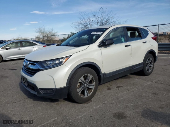 2018 Honda CR-V LX with VIN 2HKRW5H3XJH424842, listed as a Copart auction lot 50756145 with 107,076 mi miles and Salvage Title. Bid and sale history available at carsss.com. Image 1.