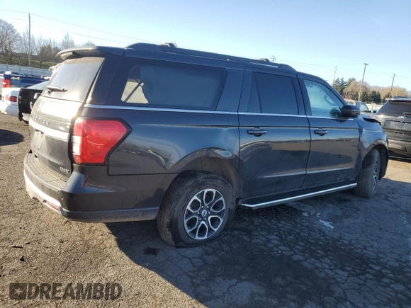2023 Ford Expedition Max XLT z VIN 1FMJK1J87PEA51321, wystawiony jako Copart lot #47308885 z przebiegiem 10 310 mil mil oraz Czysty tytuł • Clean title. Historia ofert i sprzedaży dostępna na DreamBid. Obrazek 3.