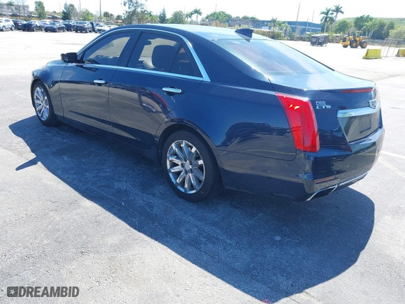 2016 Cadillac CTS Sedan RWD with VIN 1G6AP5SX8G0119984, listed as a IAAI auction lot 41679567 with 98,592 mi miles. Bid and sale history available at carsss.com. Image 3.