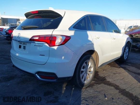 2018 Acura RDX with VIN 5J8TB4H37JL024729, listed as a IAAI auction lot 41247986 with 107,456 mi miles. Bid and sale history available at carsss.com. Image 4.