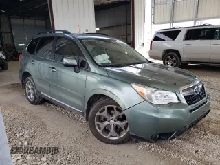 2015 Subaru Forester Touring with VIN JF2SJAWC2FH492247, listed as a Copart auction lot 46932575 with 116,077 mi miles and Salvage title. Bid and sale history available at DreamBid. Image 4.