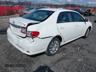 2012 Toyota Corolla L with VIN 2T1BU4EE3CC771071, listed as a IAAI auction lot 41887178 with 100,747 mi miles. Bid and sale history available at carsss.com. Image 4.