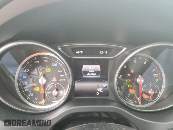 2018 Mercedes-Benz CLA 250 with VIN WDDSJ4GB7JN688187, listed as a Copart auction lot 71956543 with 46,204 mi miles and . Bid and sale history available at DreamBid. Image 9.