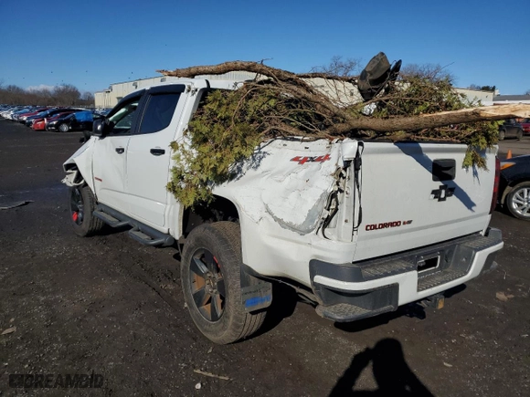 2018 Chevrolet Colorado 4WD LT with VIN 1GCGTCEN2J1111575, listed as a Copart auction lot 47116155 with 63,935 mi miles and Salvage Title. Bid and sale history available at carsss.com. Image 2.
