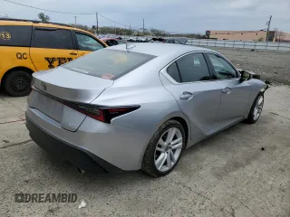 2021 Lexus IS 300 z VIN JTHCA1D26M5117150, wystawiony jako Copart lot #52930965 z przebiegiem 16 858 mil mil oraz Szkody całkowita. Historia ofert i sprzedaży dostępna na DreamBid. Obrazek 3.