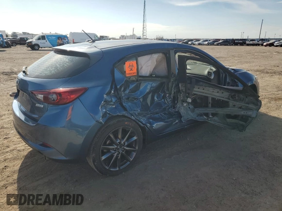 2018 Mazda 3 Touring with VIN 3MZBN1L36JM272781, listed as a Copart auction lot 53205615 with 31,724 mi miles and Salvage Title. Bid and sale history available at carsss.com. Image 3.