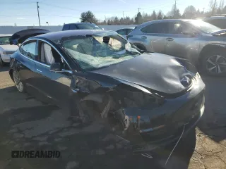 2018 Tesla Model 3 Long Range Battery with VIN 5YJ3E1EB4JF184814, listed as a Copart auction lot 88073115 with Not Provided miles and Salvage Title. Bid and sale history available at DreamBid. Image 4.
