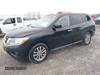 2013 Nissan Pathfinder SV with VIN 5N1AR2MM5DC646315, listed as a IAAI auction lot 41866616 with 150,978 mi miles. Bid and sale history available at carsss.com. Image 17.
