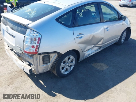 2008 Toyota Prius with VIN JTDKB20U383372637, listed as a IAAI auction lot 41904708 with 156,923 mi miles. Bid and sale history available at carsss.com. Image 4.