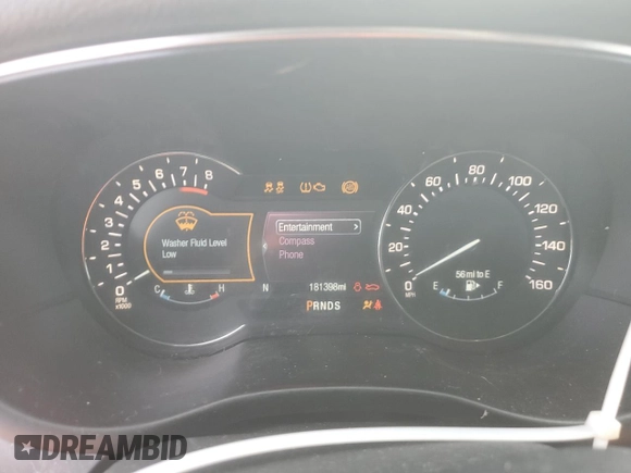 2016 Lincoln MKC Premier with VIN 5LMCJ1D94GUJ28083, listed as a Copart auction lot 44620625 with 181,398 mi miles and Salvage Title. Bid and sale history available at DreamBid. Image 9.