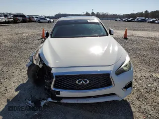 2019 Infiniti Q50 3.0t LUXE with VIN JN1EV7AP2KM518167, listed as a Copart auction lot 48712525 with 110,481 mi miles and Salvage Title. Bid and sale history available at carsss.com. Image 5.