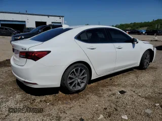 2015 Acura TLX V6 with VIN 19UUB2F38FA010790, listed as a Copart auction lot 58811015 with 73,973 mi miles and Salvage title. Bid and sale history available at DreamBid. Image 3.