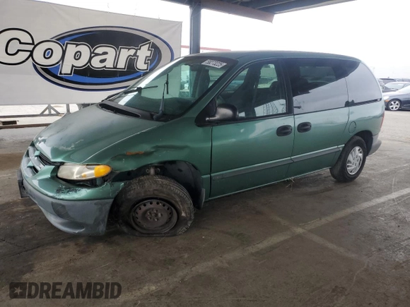 1999 Dodge Caravan with VIN 2B4GP25R8XR200747, listed as a Copart auction lot 58273225 with 182,147 mi miles and Salvage title. Bid and sale history available at DreamBid. Image 1.