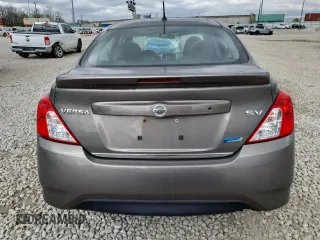 2015 Nissan Versa SV with VIN 3N1CN7AP8FL801258, listed as a Copart auction lot 52876905 with 89,724 mi miles and Salvage Title. Bid and sale history available at carsss.com. Image 6.