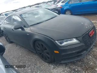 2013 Audi A7 3.0 Prestige with VIN WAU2GAFC4DN081943, listed as a IAAI auction lot 41599395 with 129,458 mi miles. Bid and sale history available at carsss.com. Image 1.