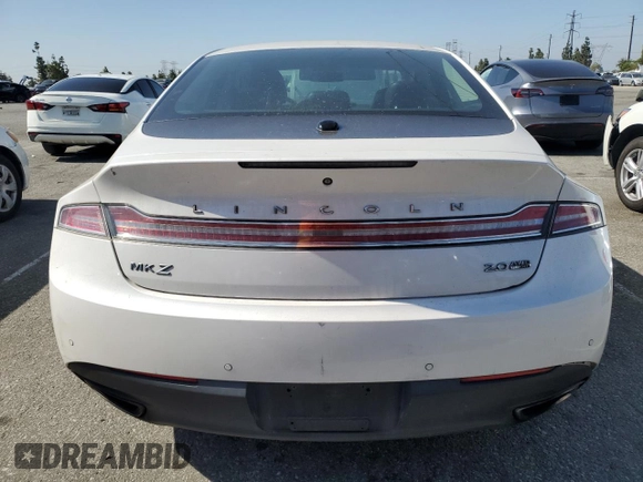 2015 Lincoln MKZ with VIN 3LN6L2J94FR607095, listed as a Copart auction lot 58938345 with 120,008 mi miles and Salvage title. Bid and sale history available at DreamBid. Image 6.