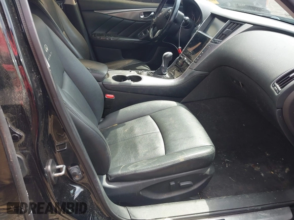 2014 Infiniti Q50 Premium z VIN JN1BV7AR4EM695666, wystawiony jako IAAI lot #42437594 z przebiegiem 141 008 mil mil oraz . Historia ofert i sprzedaży dostępna na DreamBid. Obrazek 5.
