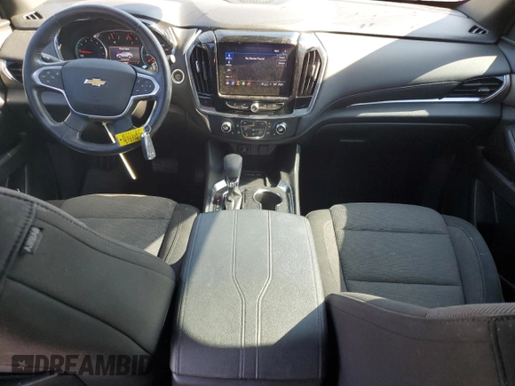 2022 Chevrolet Traverse LT Cloth with VIN 1GNERGKW7NJ145521, listed as a Copart auction lot 56383565 with 37,888 mi miles and Salvage title. Bid and sale history available at DreamBid. Image 8.