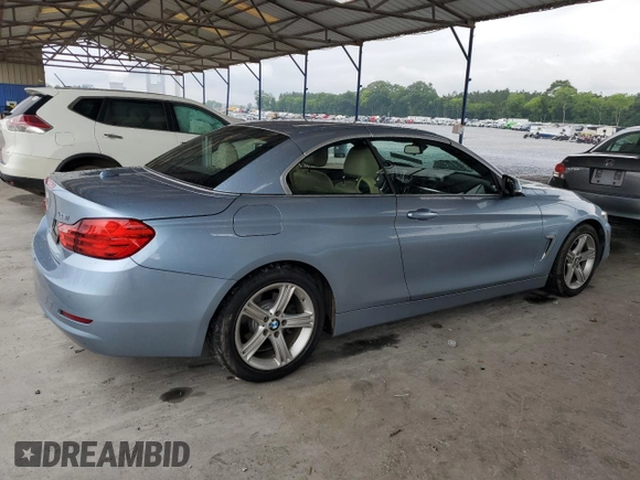 2014 BMW 4 Series 428i with VIN WBA3V7C52EJ872726, listed as a Copart auction lot 59609535 with 144,900 mi miles and Clean title. Bid and sale history available at DreamBid. Image 3.