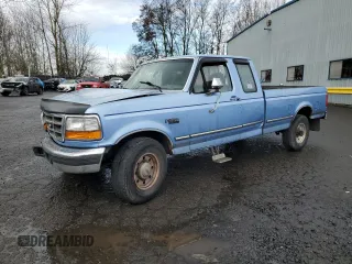 1997 Ford F-250 with VIN 1FTHX25G4VEB43348, listed as a Copart auction lot 45430655 with 180,279 mi miles and Salvage Title. Bid and sale history available at DreamBid. Image 1.