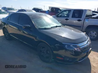 2010 Ford Fusion SE with VIN 3FAHP0HA3AR196941, listed as a IAAI auction lot 41865854 with 230,096 mi miles. Bid and sale history available at carsss.com. Image 1.