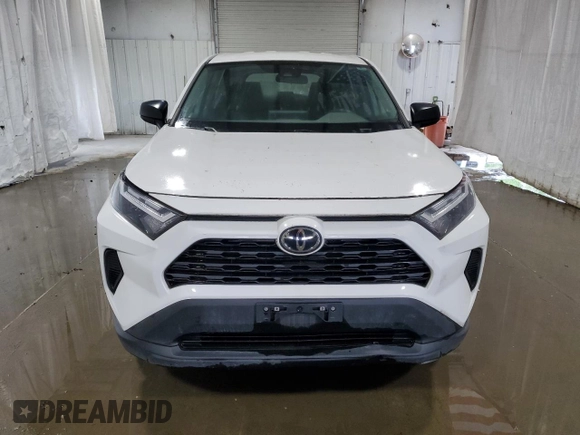 2023 Toyota RAV4 LE with VIN 2T3F1RFV8PC360087, listed as a Copart auction lot 60026995 with 23,337 mi miles and Non repairable. Bid and sale history available at DreamBid. Image 5.